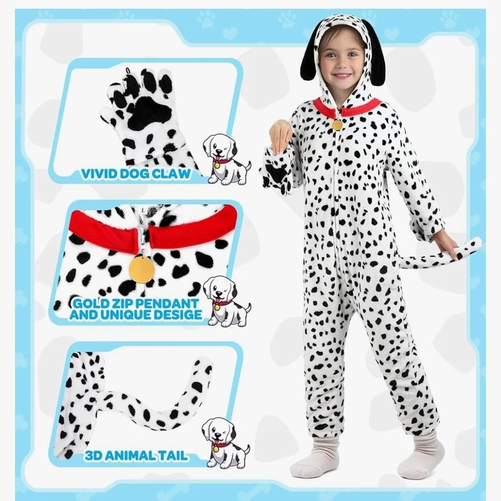 Dalmatian Dog Kids Costume